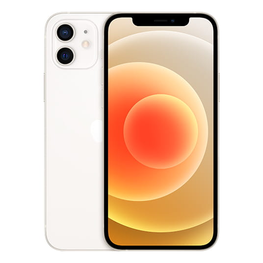 첫번째 iPhone 12 64G 화이트 후면/전면 이미지