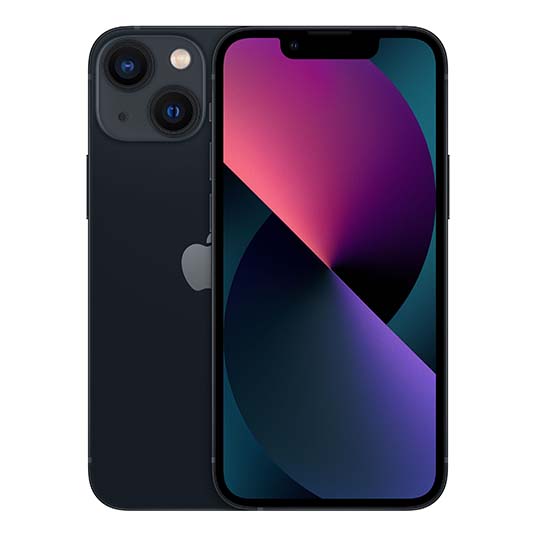 첫번째 iPhone 13 mini 128G 미드나이트 정면/후면 이미지