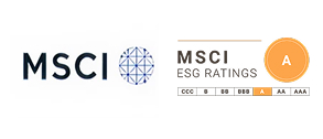 MSCI ESG Rating A logo