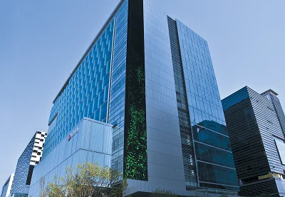 Exterior of the Sangam office