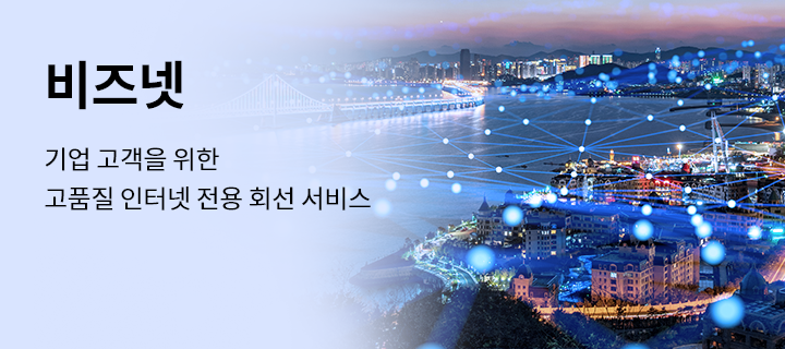 비즈넷, 기업 고객을 위한 고품질 인터넷 전용 회선 서비스