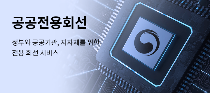 공공전용회선 정부와 공공기관, 지자체를 위한 전용 회선 서비스 