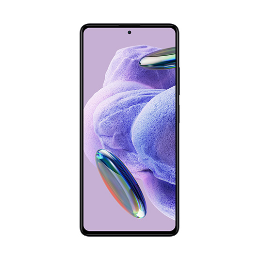 샤오미 Redmi Note 12 Pro+ 5G 미드나이트 블랙 전면,후면 겹친 이미지